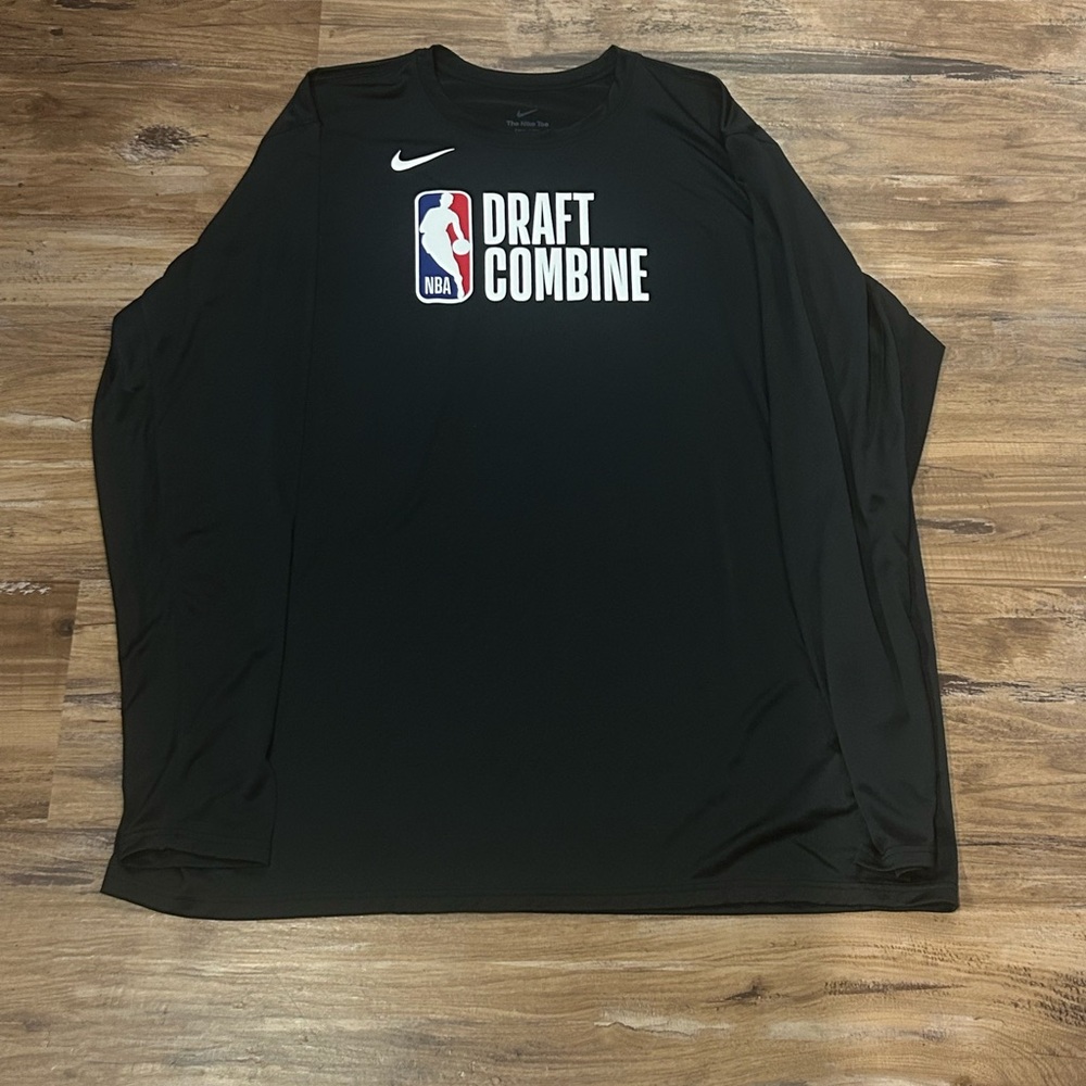 Nike NBA Combine Zach Edey Worn Long Sleeve XXXLT